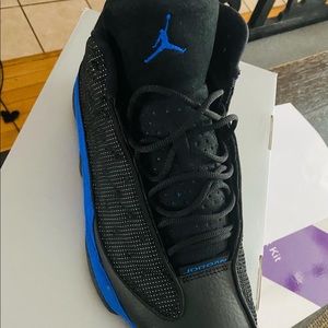 Jordan size11 in box not worn … black n blue